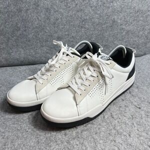 Le Tigre Tompkins 1977 Mens White Black Suede Low Top Court Sneakers Size 11